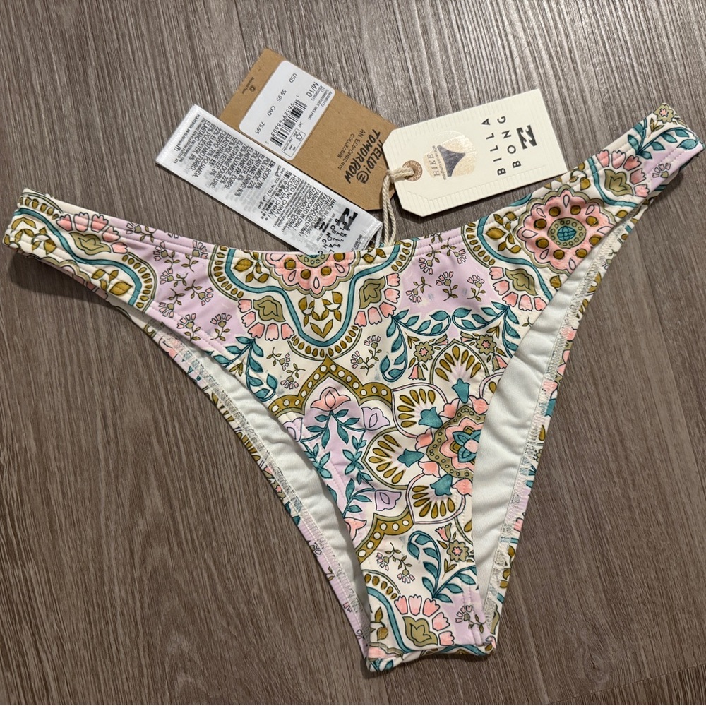 Billabong Summerside Floral Bondi Bikini Bottom